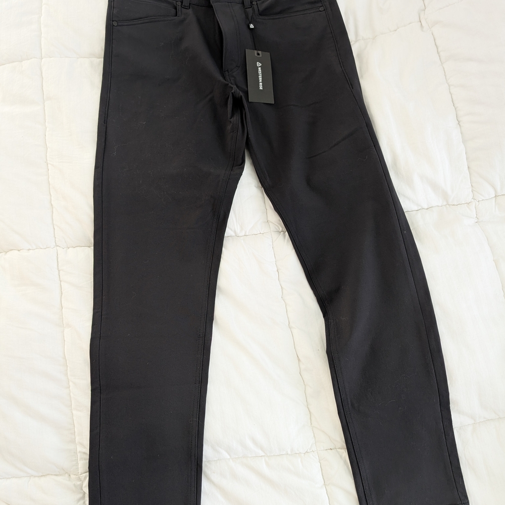 Western Rise Diversion Slim Pants Size 33 (New With Tags)